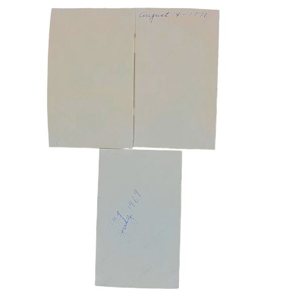 3 Vtg Lady Posing in Front of Home Through The Years Original Monochrome Photo - Picture 2 of 4